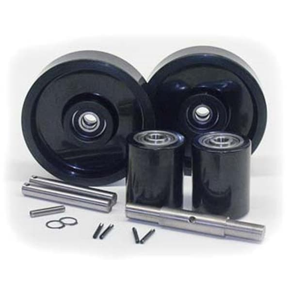 Bt BT GWK-BTU-CK L 2000; L 2000-U L 2300; L 2300-U Complete Wheel Kit for Manual Pallet Jack - Black GWK-BTU-CK - main